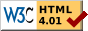 HTML 4.0 valid